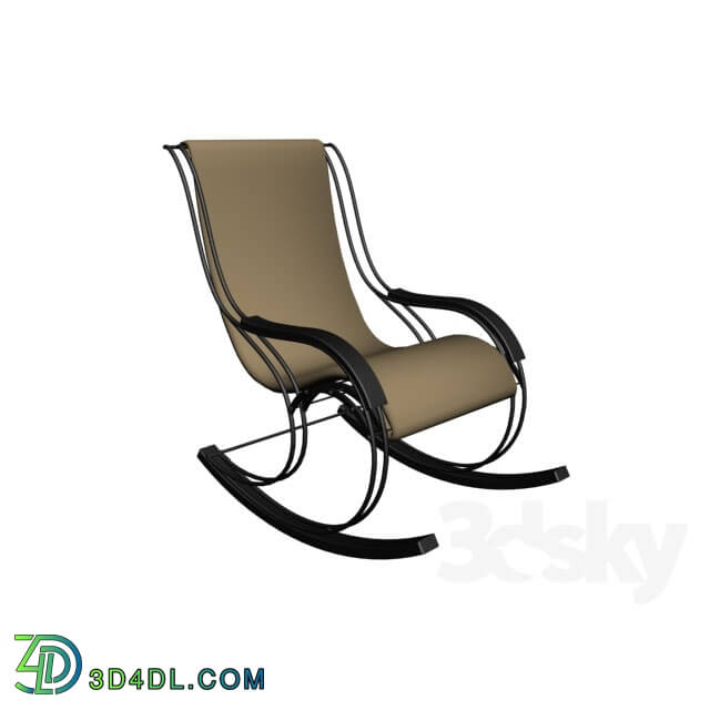 Arm chair - Armchair-rocking chair