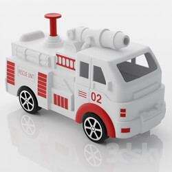 Toy - Fire truck-Squirtwoman 
