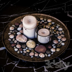 Other decorative objects - candles decoration set 