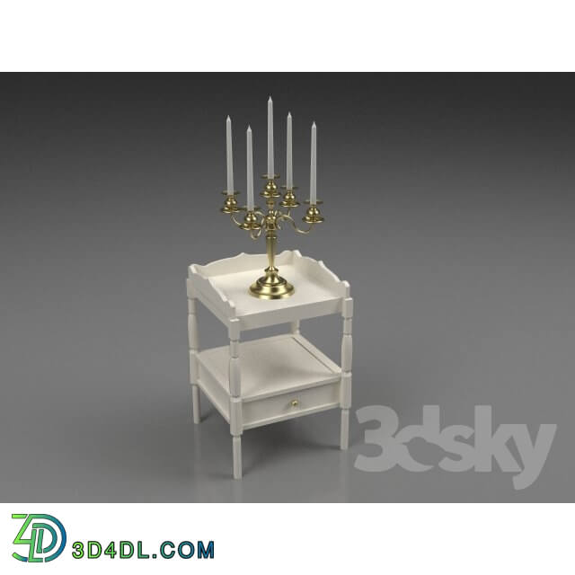 Sideboard _ Chest of drawer - Bedside table 40h40h57sm