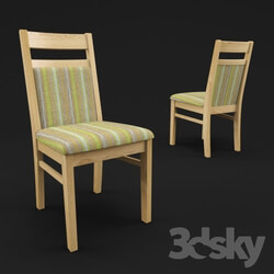 Chair - Chair of solid oak 