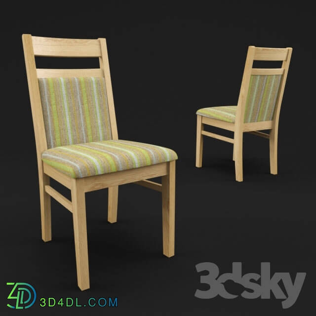 Chair - Chair of solid oak