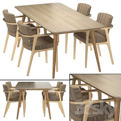 Table _ Chair - Zio Dining Table 