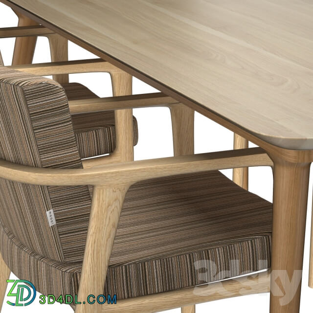 Table _ Chair - Zio Dining Table