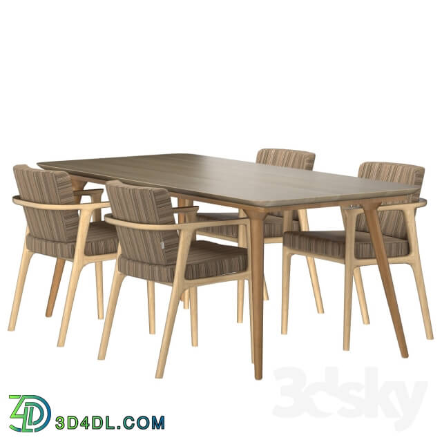 Table _ Chair - Zio Dining Table