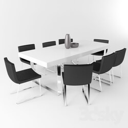 Table _ Chair - Dinning Table with Chair 