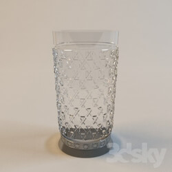 Tableware - Glass faceted 