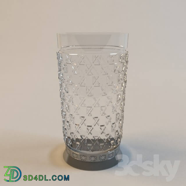 Tableware - Glass faceted