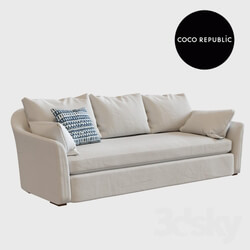 Sofa - COCO REPUBLIC - DUTCH SPLAYED ARM SOFA 