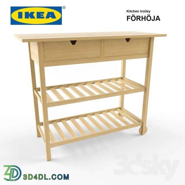 Kitchen - Ikea Kitchen Trolley - Förhöja