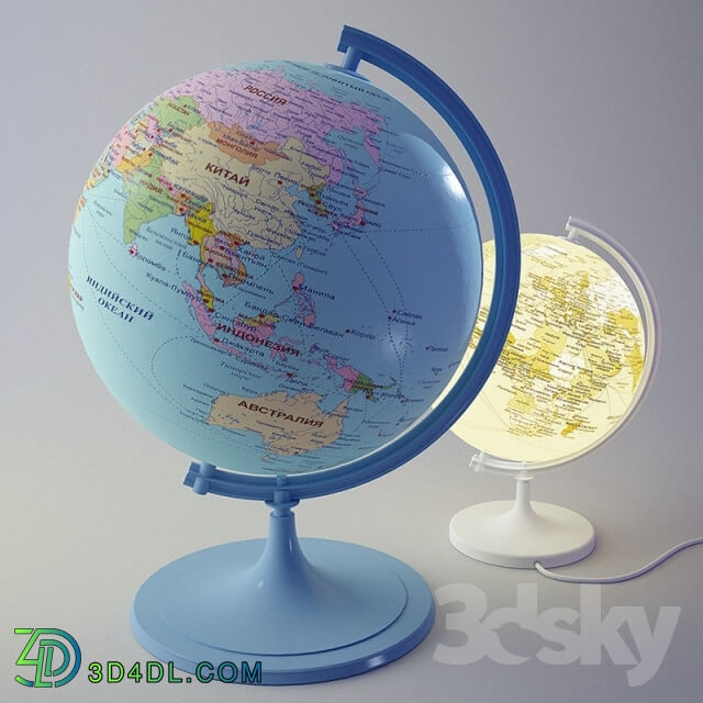 Other decorative objects - Normal Globe and glowing