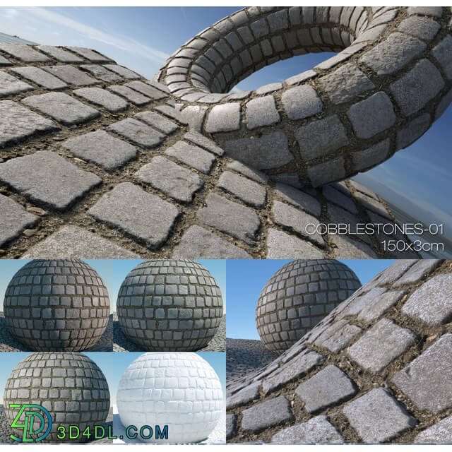 RD-textures Cobblestones 01