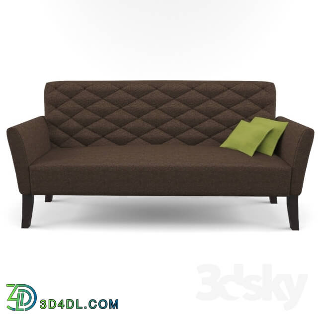 Sofa - Sofa with padded backrest