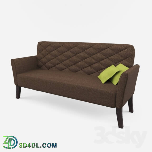 Sofa - Sofa with padded backrest