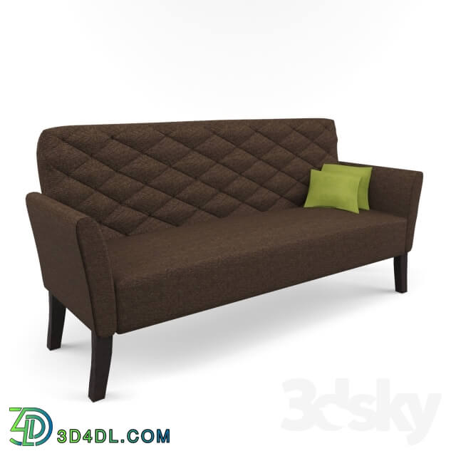 Sofa - Sofa with padded backrest