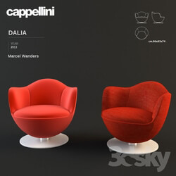 Arm chair - Cappellini Dalia armchair - Marcel Wanders 