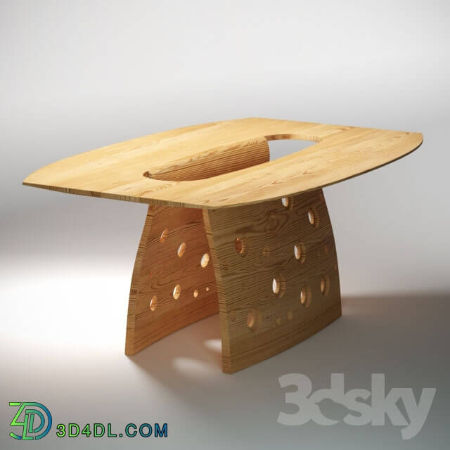 Table - Table with holes