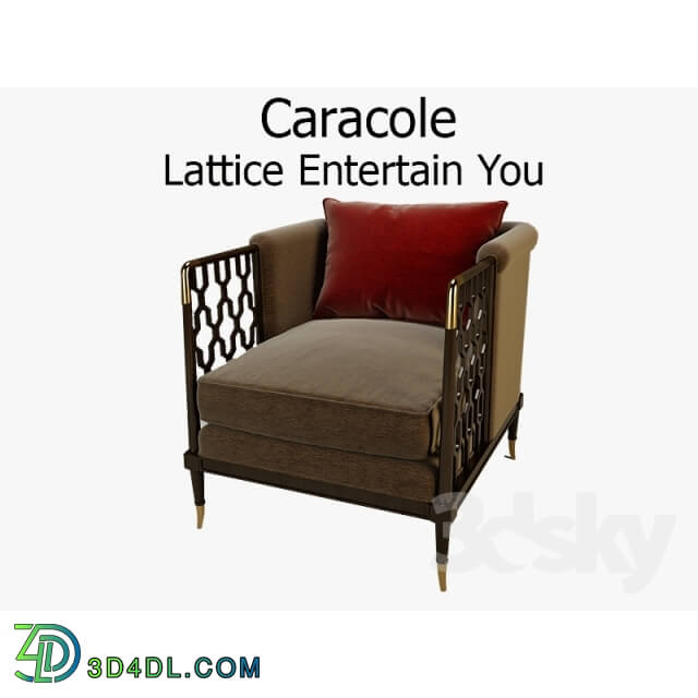 Arm chair - Caracole Lattice Entertain You