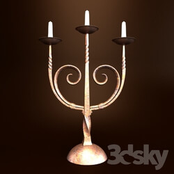 Other decorative objects - Vintage3 Candle Holder 