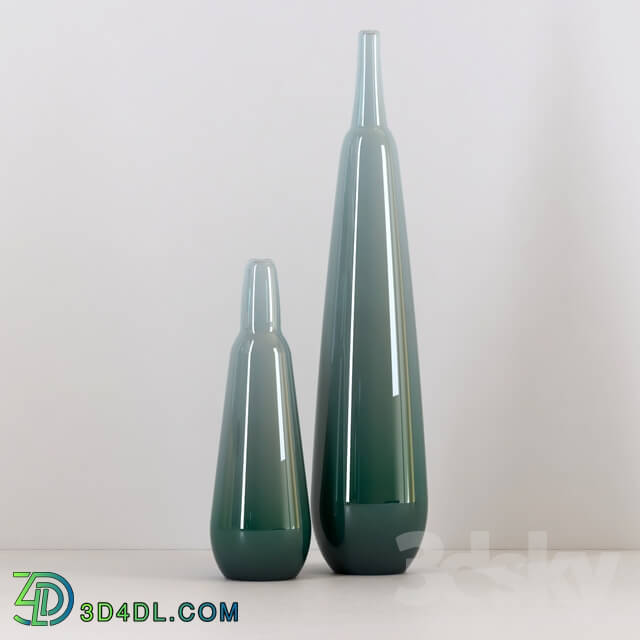 Vase - Colored Glass Vases