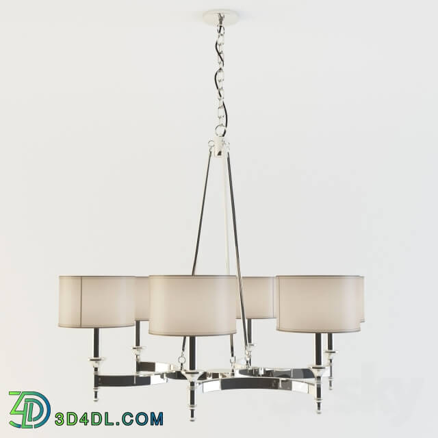 Ceiling light - Pembroke 6-Light Chandelier in Polished Nickel