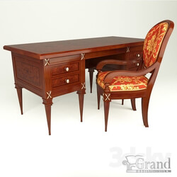 Table _ Chair - _quot_Djakonda_quot_ desk with a chair_ _quot_Grand_quot_ 
