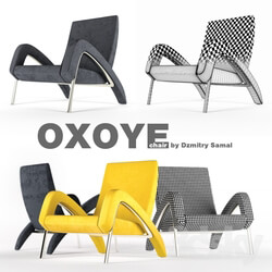 Arm chair - Oxoye chair by Dzmitry Samal 