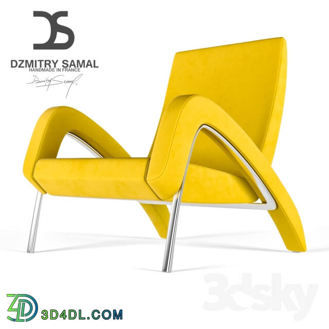 Arm chair - Oxoye chair by Dzmitry Samal