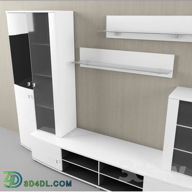 Wardrobe _ Display cabinets - Living room Monaco