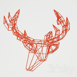 Other decorative objects - Deer head 