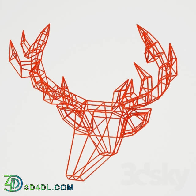 Other decorative objects - Deer head
