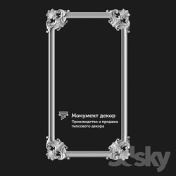 Decorative plaster - OM Architectural mirror ST 15 