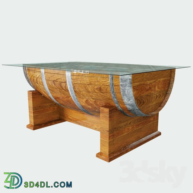 Table - Barrel table