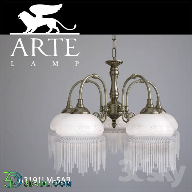 Ceiling light - Chandelier ARTE LAMP A3191LM-5AB