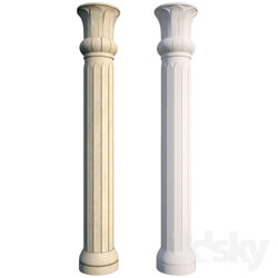 Decorative plaster - Stone column 