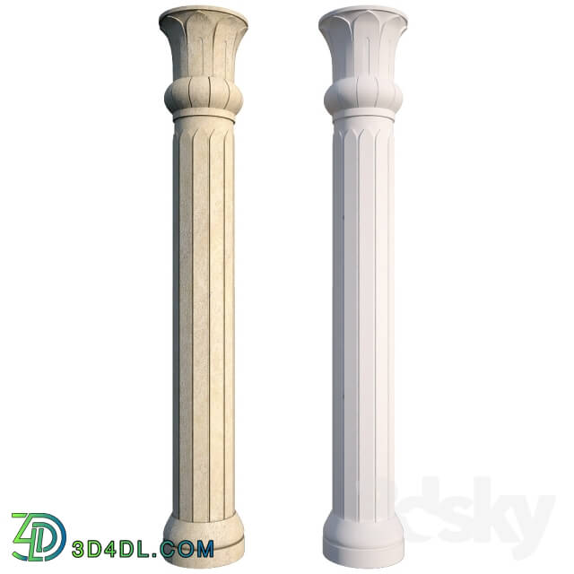 Decorative plaster - Stone column