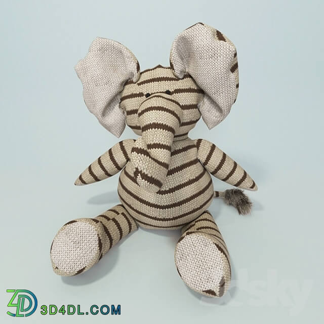 Toy - Soft toy _quot_Elephant_quot_