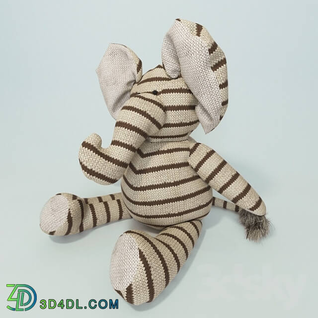 Toy - Soft toy _quot_Elephant_quot_