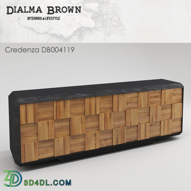 Sideboard _ Chest of drawer - Chest CREDENZA Dialma Brown New 2015 DB004119