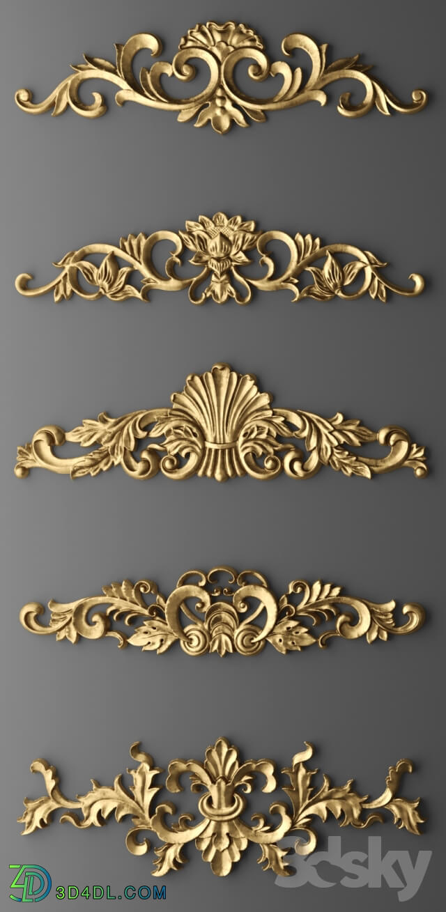 Decorative plaster - Set stucco.