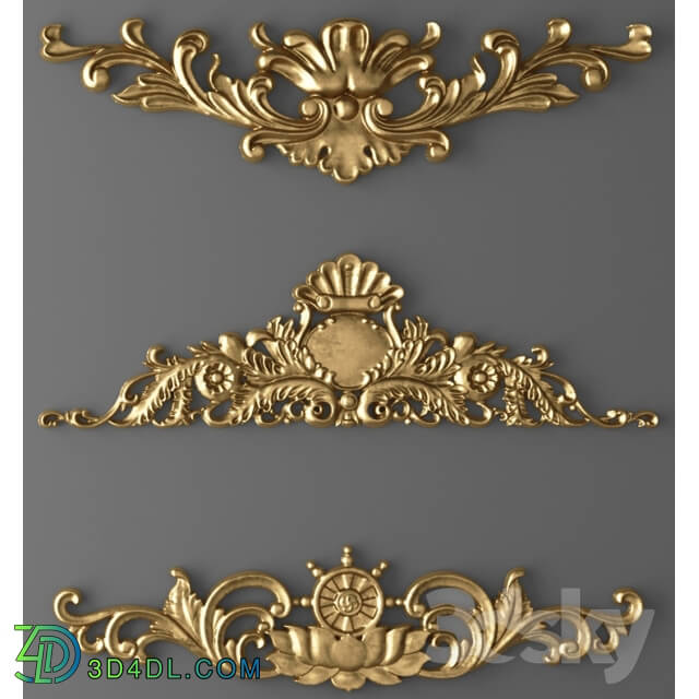 Decorative plaster - Set stucco.