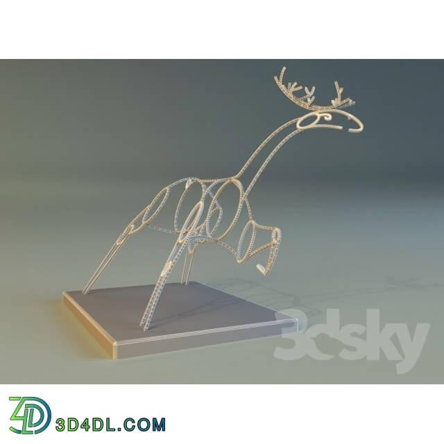 Sculpture - Statue of deer