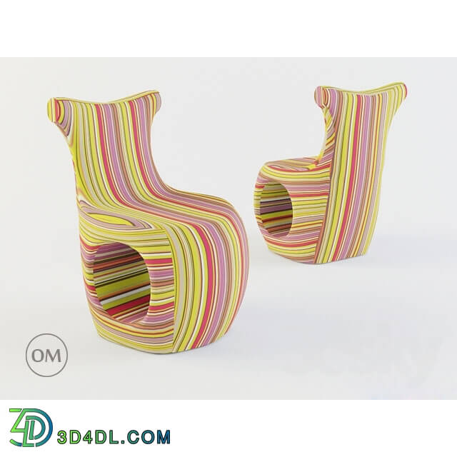 Arm chair - Helix Moroso