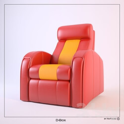 Arm chair - armchair D-box 