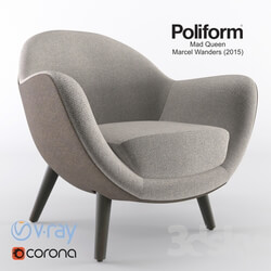 Arm chair - Poliform_ Mad Queen 