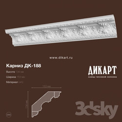 Decorative plaster - DK-188_134h153mm 