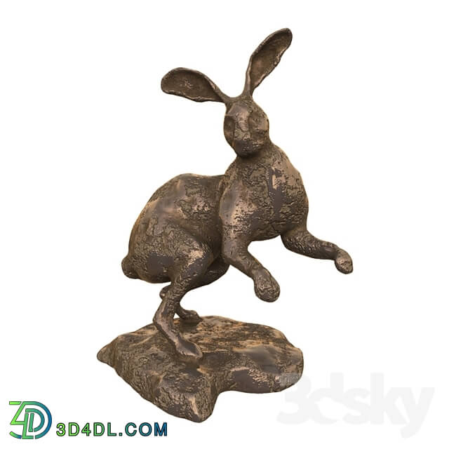 Sculpture - rabbit figurine