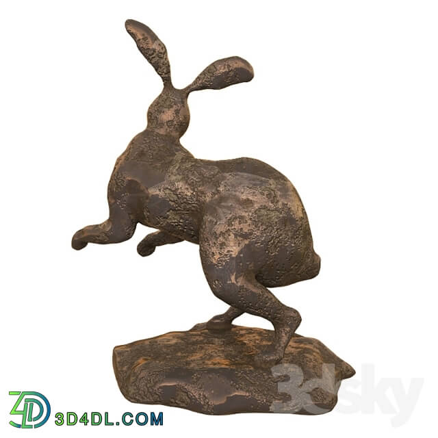 Sculpture - rabbit figurine