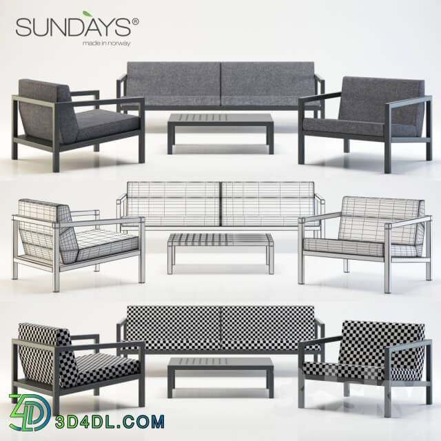 Sofa - Sundays Frame - outdoor furniture