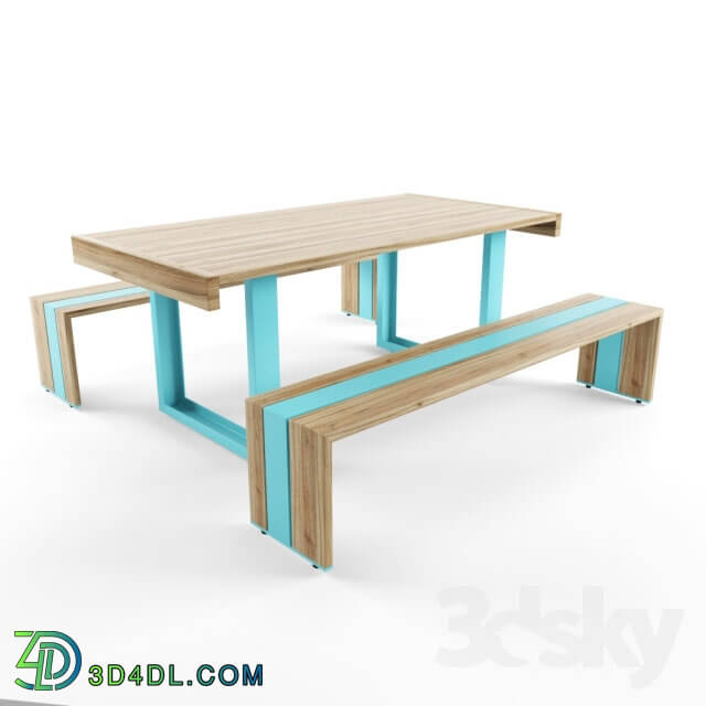 Table _ Chair - Table and Bench